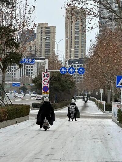 山东迎龙年首场大范围降雪