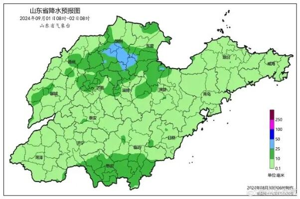 山东大范围降雨