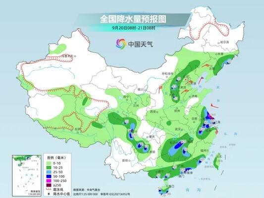 中东部大部地区气温下降6