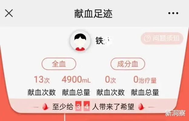 资深无偿献血者妻子用血难