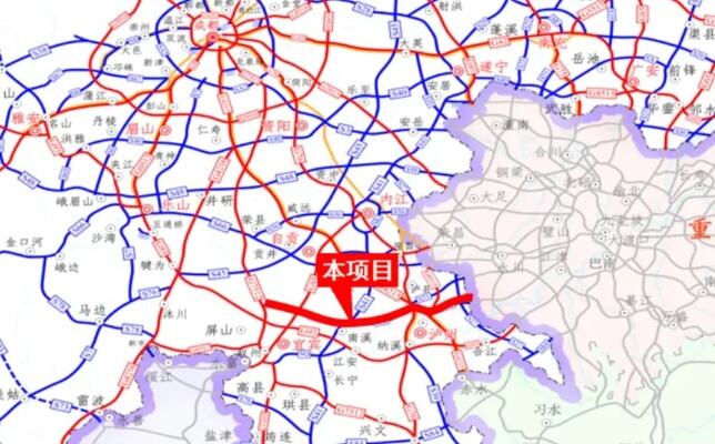 重庆南川西环线高速公路建成通车