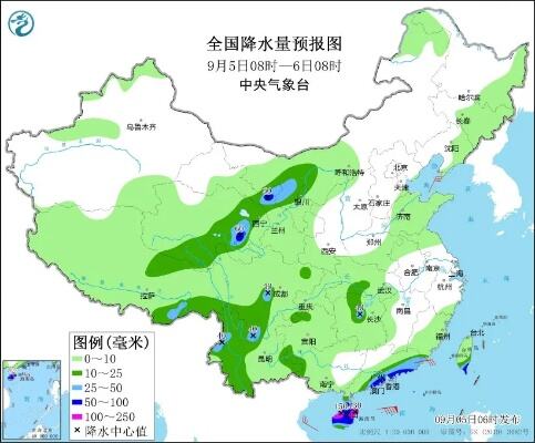 中国江南华南暴雨再度来袭