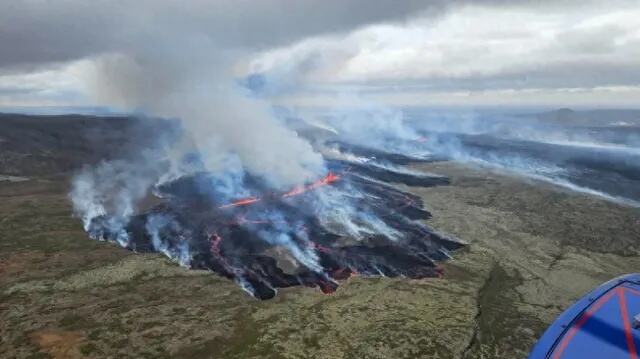 冰岛火山活动逐渐平息