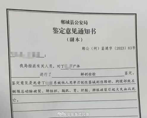 河南一对父女自家门前遇害