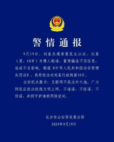 警情通报