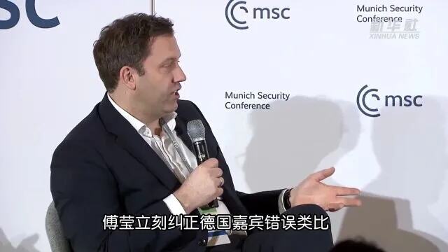 傅莹在慕安会上的高能金句