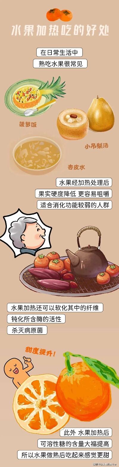 水果加热吃会破坏营养吗