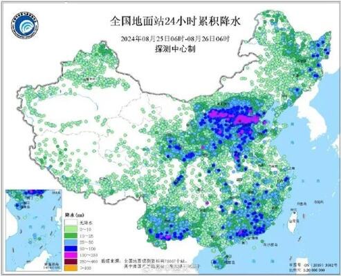 强降雨致多地内涝